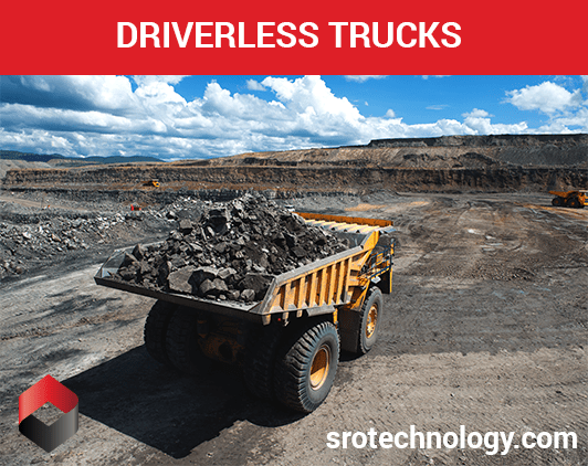 Innovative mining technologies used in Australia include driverless trucks