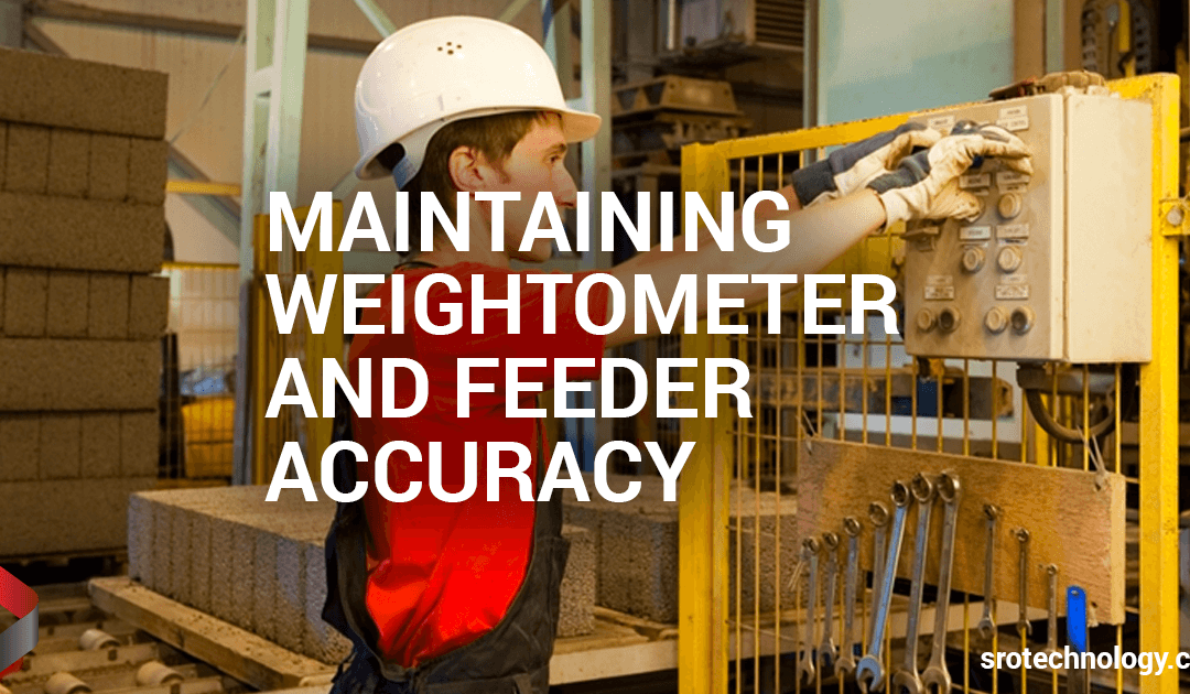 Three steps to maintaining accurate weightometers and feeders