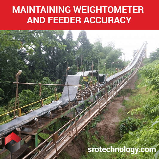 Maintaining weightometer and feeder accuracy