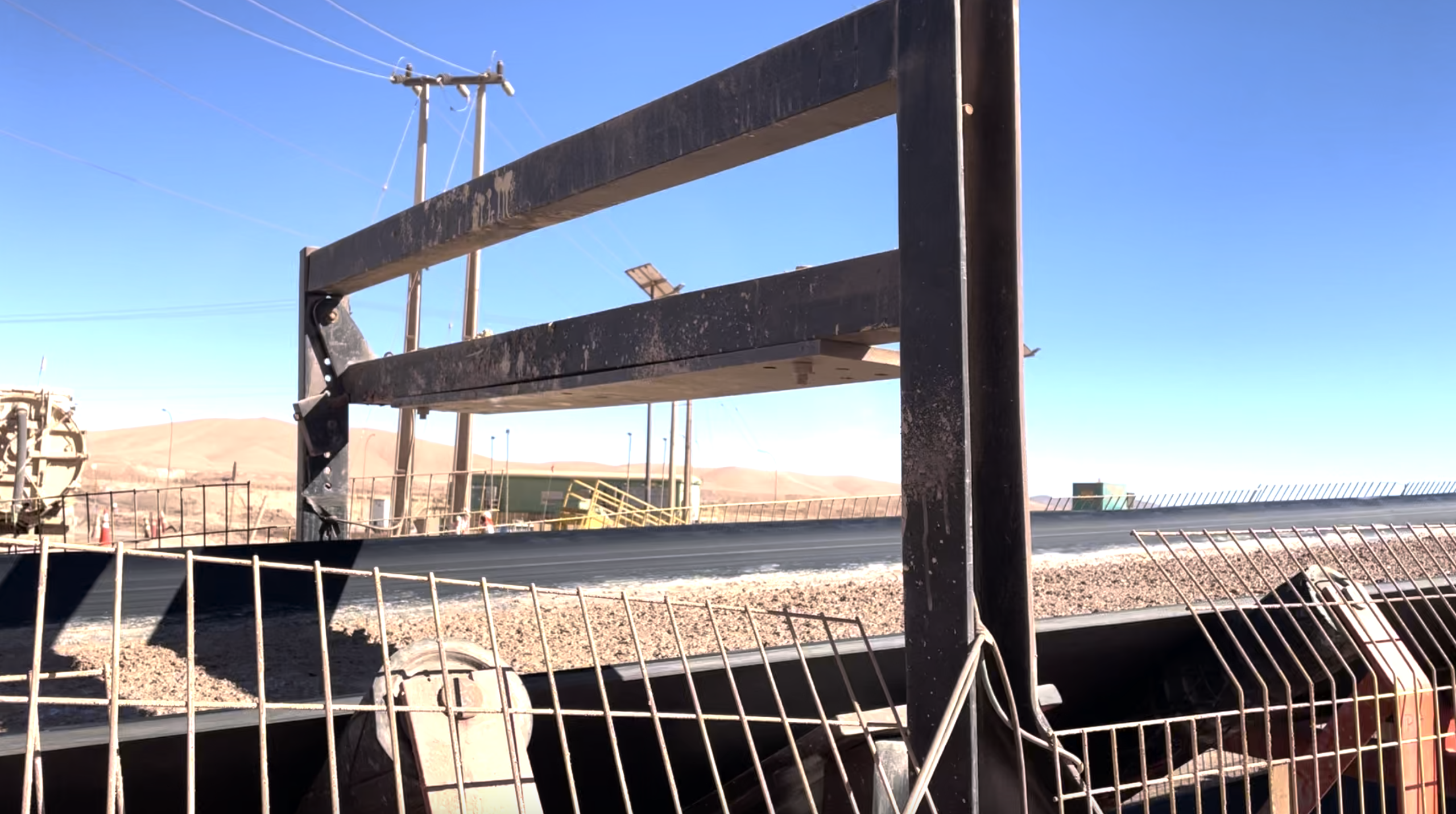 Ramsey by SRO Technology Tramp Metal Detector at Antucoya Mine.